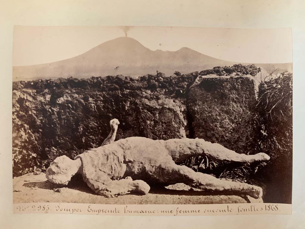 Victim 4, photograph by M. Amodio no. 2985, from an album dated 1878. Photo courtesy of Rick Bauer.