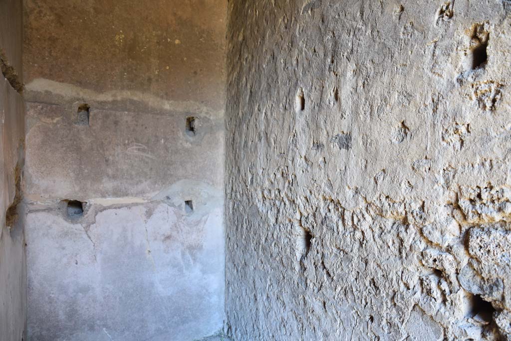 I.4.25 Pompeii. September 2020. Room 24, looking east along south wall.   
Foto Tobias Busen, ERC Grant 681269 DCOR.
