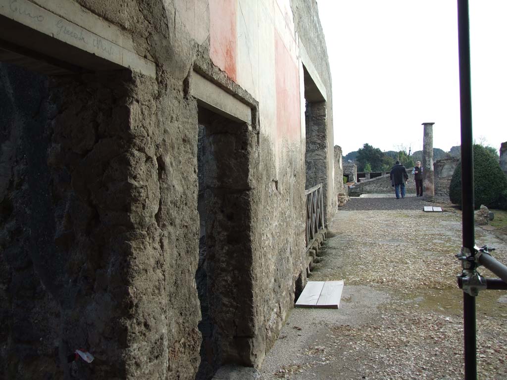 I.7.1 Pompeii. October 2019. Looking towards east wall of triclinium.
Foto Annette Haug, ERC Grant 681269 DÉCOR.

