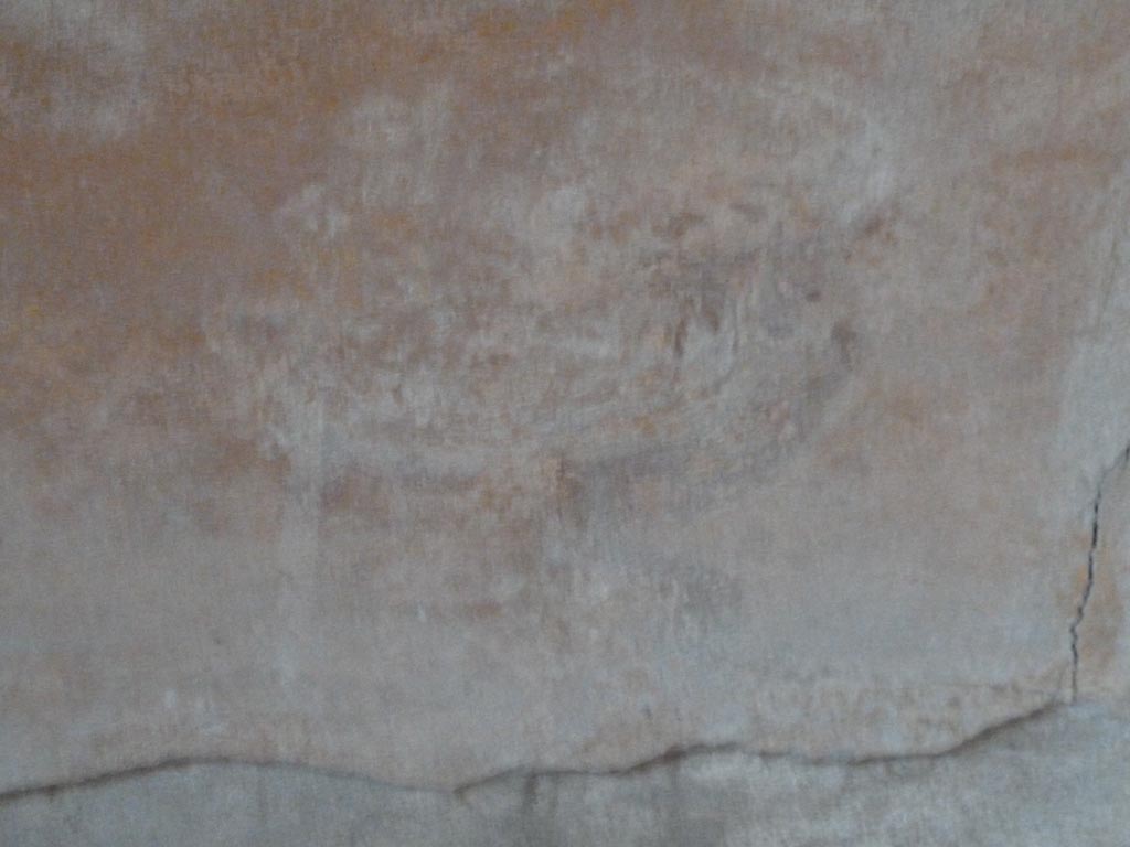 Stabiae, Villa Arianna, September 2015. Room 10, painted panel from north end of west wall.