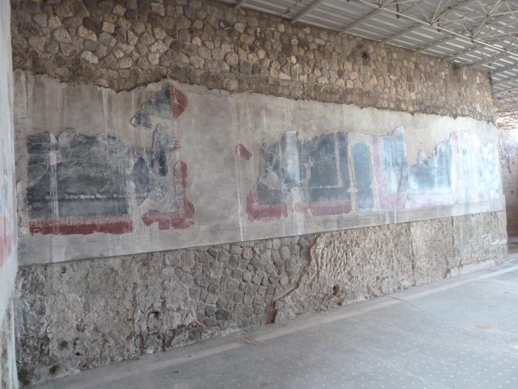 Stabiae, Villa Arianna, September 2015. Room 24, west wall.