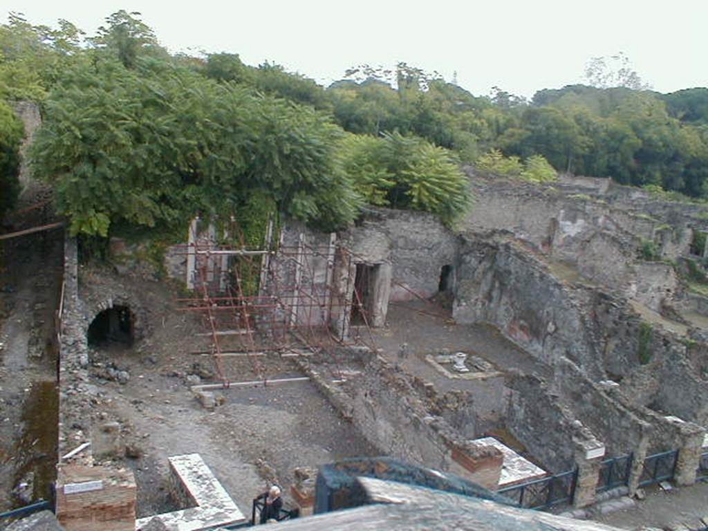 I.2.15, I.2.14, I.2.13, I.2.12, I.2.11, I.2.10, and I.2.9 Pompeii. September 2004. Taken from Little Theatre