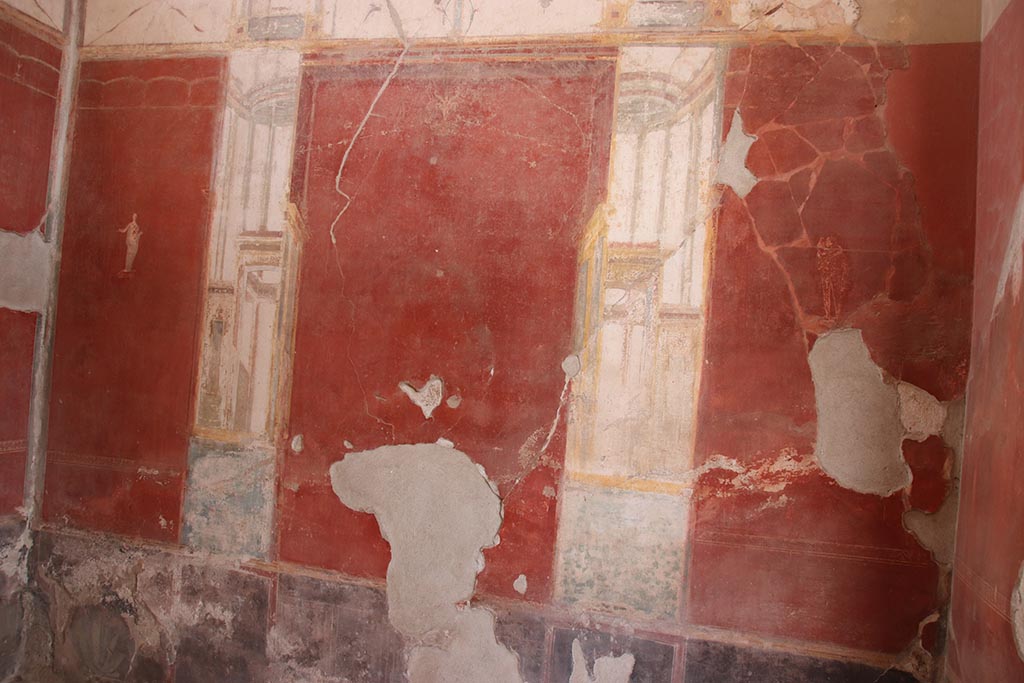 I.6.4 Pompeii. October 2024. Room 5, south wall. Photo courtesy of Klaus Heese. 