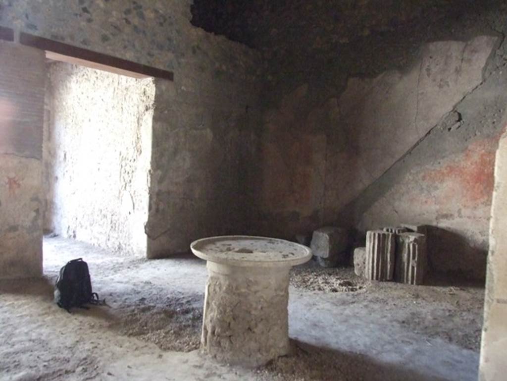 I.12.3 Pompeii.  March 2009.   Room 1.  Caupona courtyard.  Looking north east.