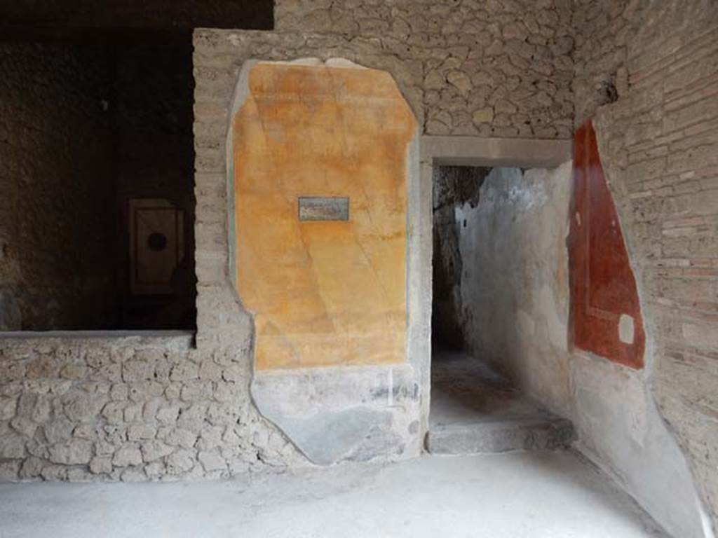 II.3.3 Pompeii. May 2016. Looking east towards wall in north-east corner of room 11, and doorway to room 8. Photo courtesy of Buzz Ferebee.
