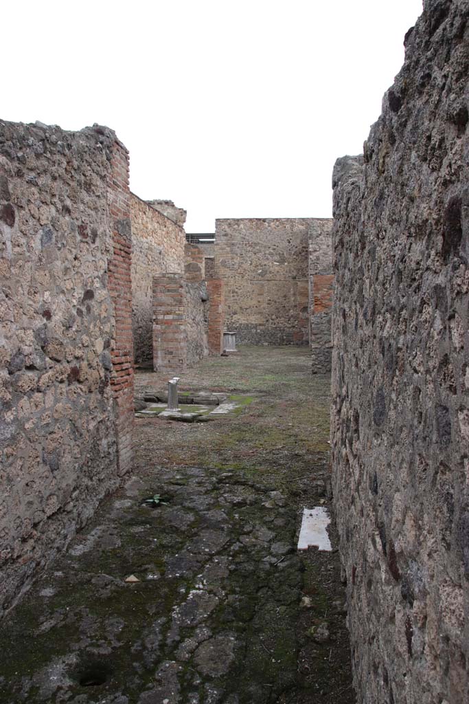 V.1.23 Pompeii. October 2020. Looking east from entrance a. Photo courtesy of Klaus Heese.