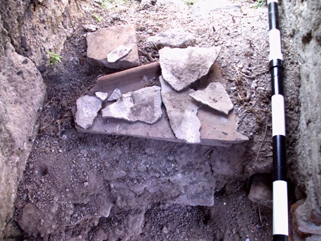 VII.12.11 Pompeii. July 2008. Looking towards west side of oven. Photo courtesy of Jared Benton.