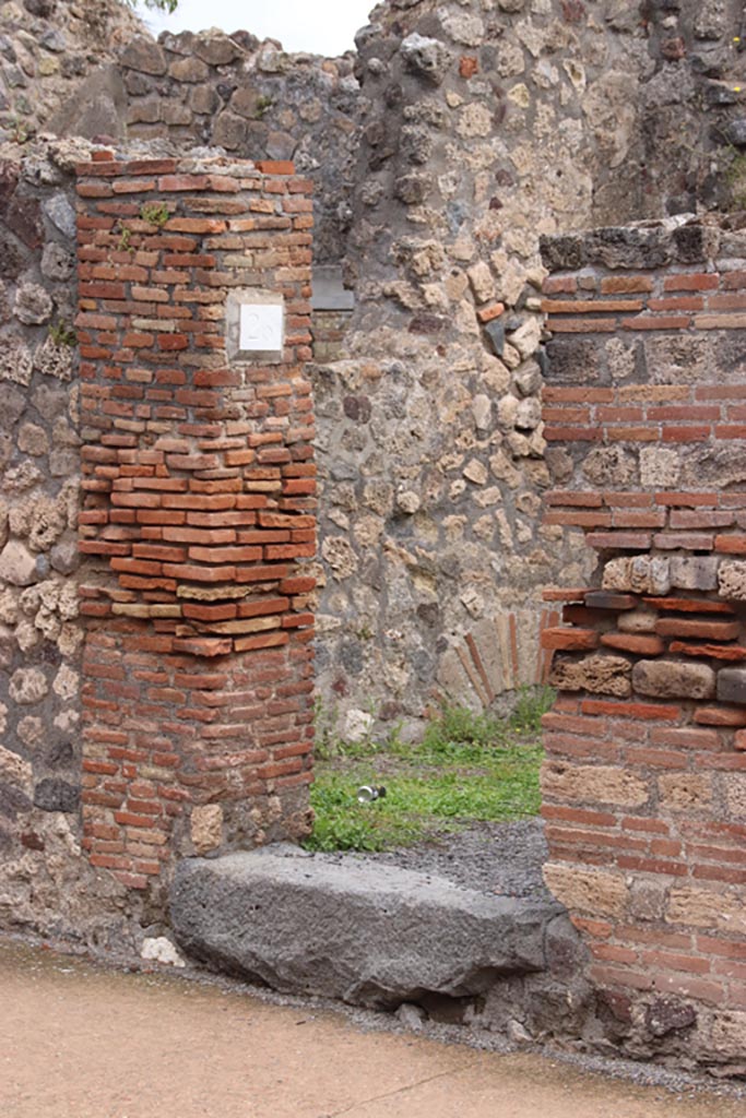 VIII.3.26 Pompeii. May 2024. Entrance doorway. Photo courtesy of Klaus Heese.