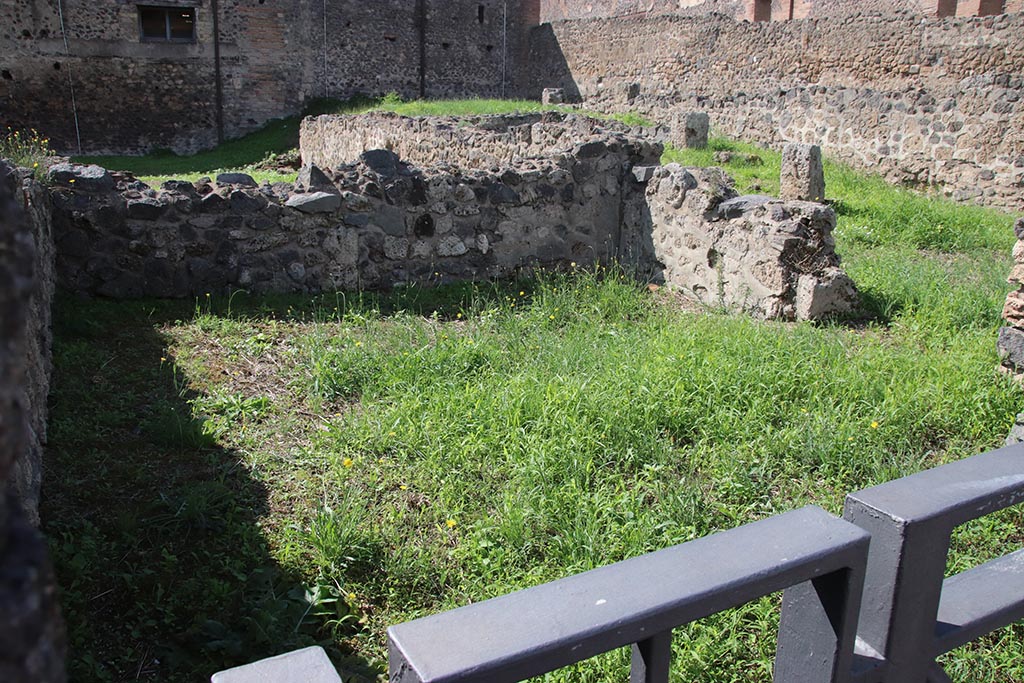 VIII.7.13 Pompeii. October 2024. Looking north-west across shop-room. Photo courtesy of Klaus Heese.