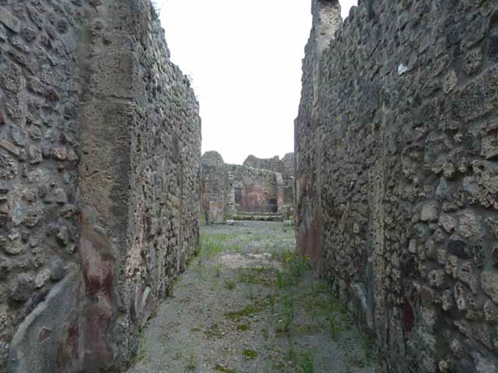 IX.5.9 Pompeii. June 2019. Room 2, looking west to steps to upper floor. Photo courtesy of Buzz Ferebee..  
