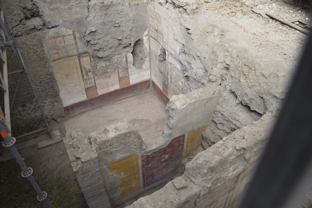 IX.12.B Pompeii. February 2017. Rooms 10 and 9, looking north from above room 8. Photo courtesy of Johannes Eber.