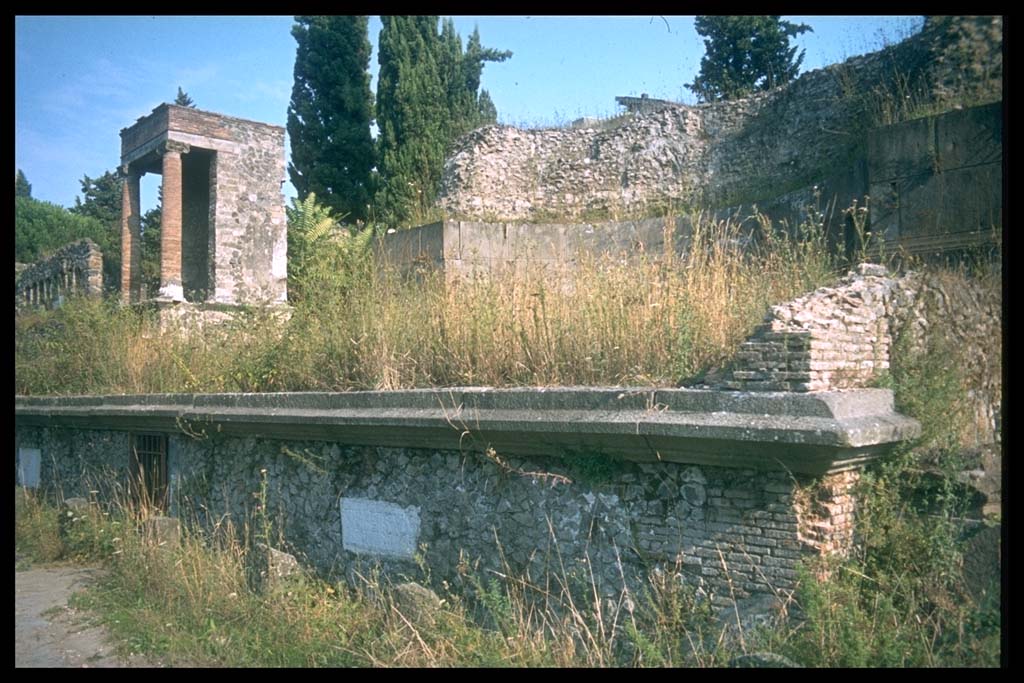 Pompeii Porta Nocera. Tombs 9OS and 11OS.
Photographed 1970-79 by Günther Einhorn, picture courtesy of his son Ralf Einhorn.
